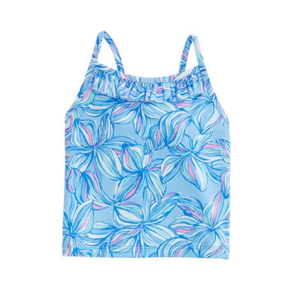 NWOT Vineyard Vines Baby Girl Plumeria Print Tankini 12-18 months - Picture 1 of 6